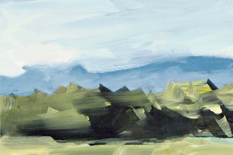 Framed Peaceful Scenery Print