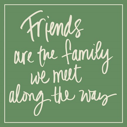 Framed Friends Print