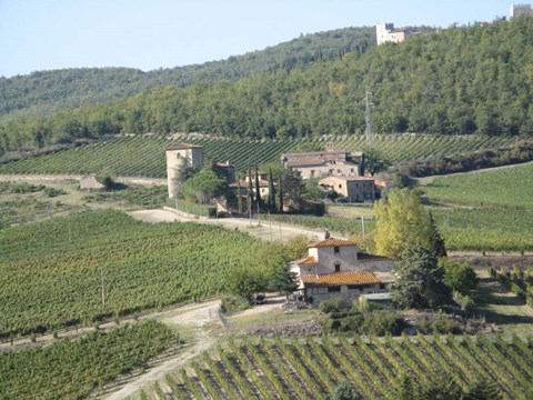 Framed Tuscany 2 Print