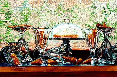 Framed Sundaes On Padre Print