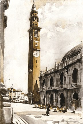 Framed Paris Street 5 Print