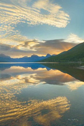 Framed Montana Sunrise Print