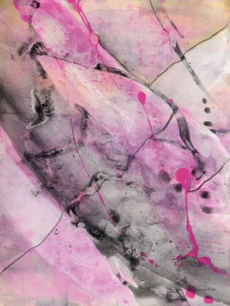 Framed Cracks in the Earth I Print