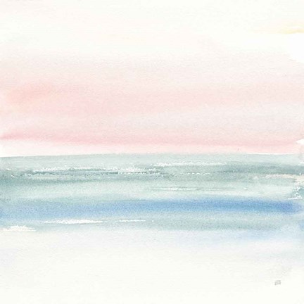 Framed Pink Fog II Print