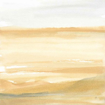 Framed Ochre Sands II Print