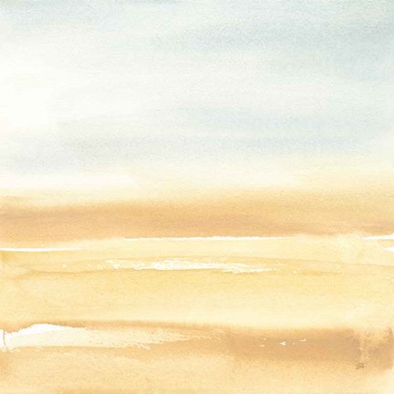 Framed Ochre Sands I Print