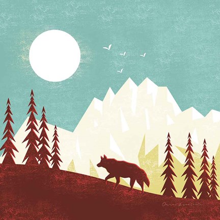 Framed Great Outdoors IV Print