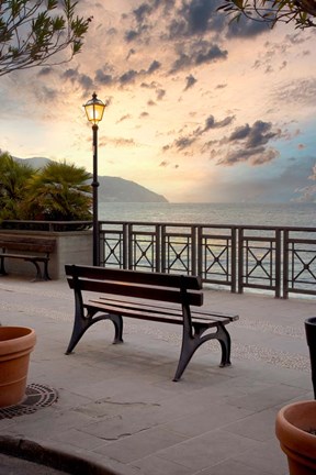 Framed Monterosso Sunrise #1 Print