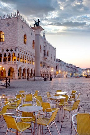 Framed Piazza San Marco At Sunrise #5 Print