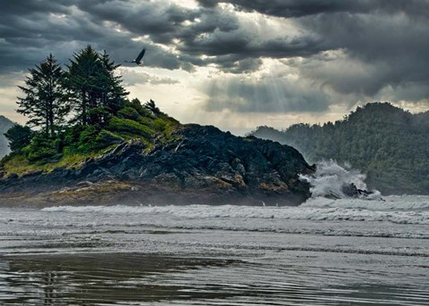 Framed Before The Storm Print