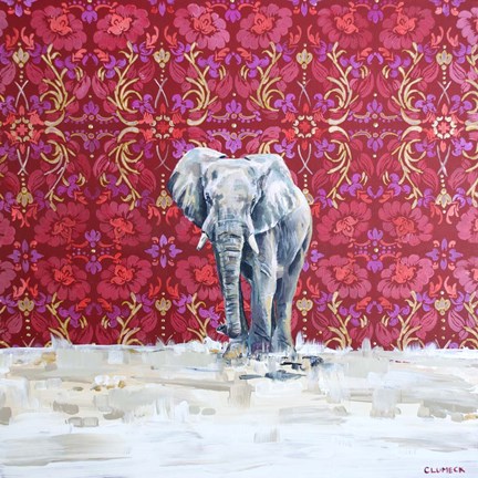 Framed Elephant Print