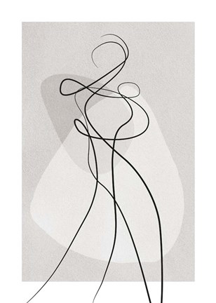 Framed Shape of You 4 Print