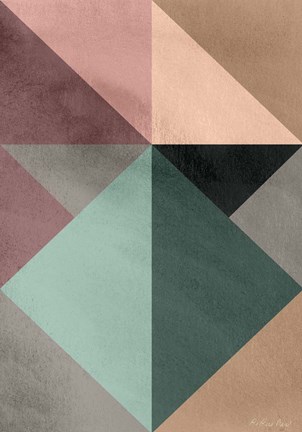 Framed Triangle-1 Print