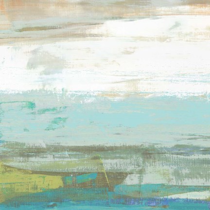 Framed Beach Wash No. 1 Print