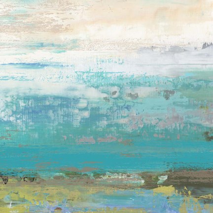 Framed Beach Wash No. 3 Print