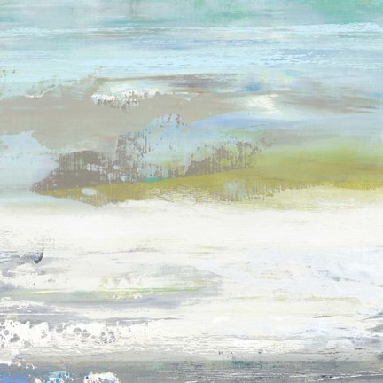 Framed Beach Wash No. 5 Print