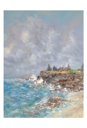 Framed Maine Coast Print