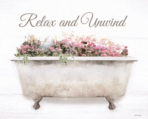 Framed Relax &amp; Unwind Print