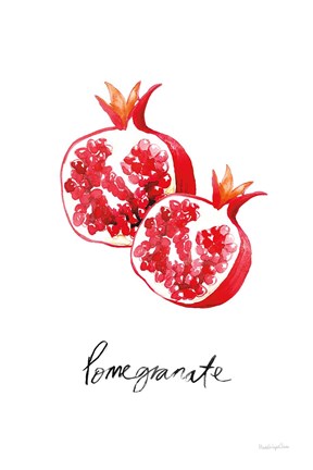 Framed Pomegranates Print