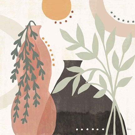 Framed Botanical Form V Print