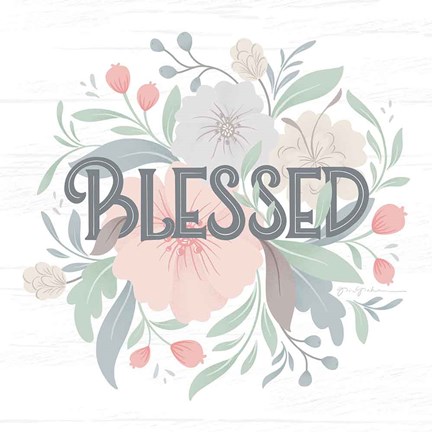 Framed Farmhouse Floral II Print