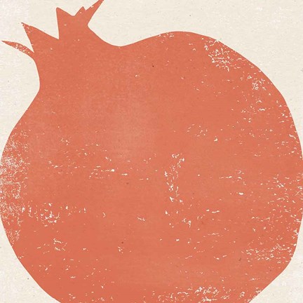 Framed Graphic Fruit I Print