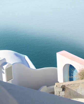 Framed Santorini II Print