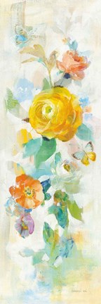 Framed Blooming Splendor III Print