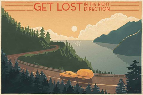 Framed Born to Roam I Print