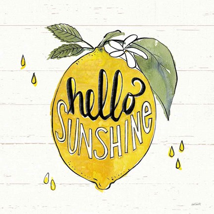 Framed Lemonade Stand VII Print