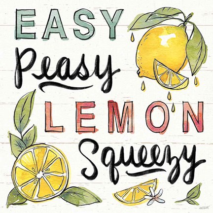 Framed Lemonade Stand II Print