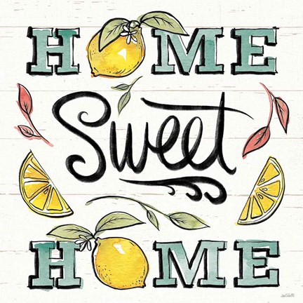 Framed Lemonade Stand III Print