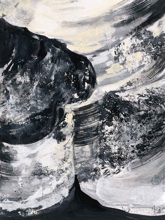 Framed Graphic Canyon II Print