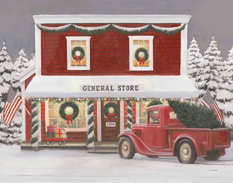 Framed Holiday Moments I Gray Print