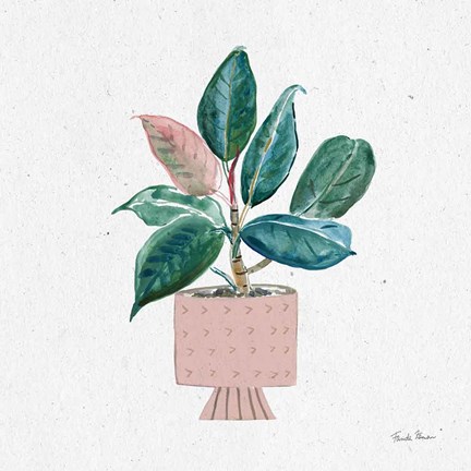 Framed Home Garden IV Print