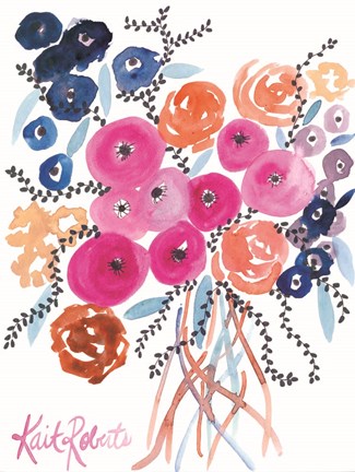 Framed Flowers Have Secrets Print