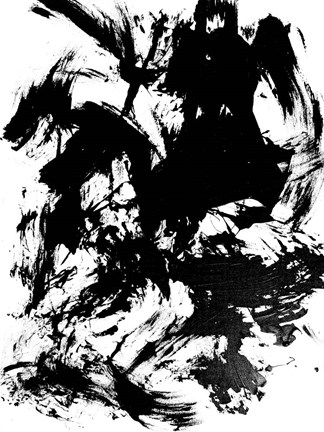 Framed Expressive Abstract IV Print