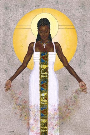 Framed Her Peace Print