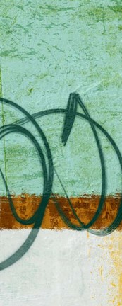 Framed Flowing Along I Print