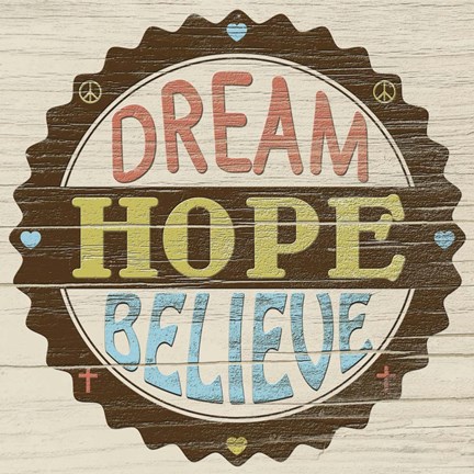 Framed Seal of Hope Print