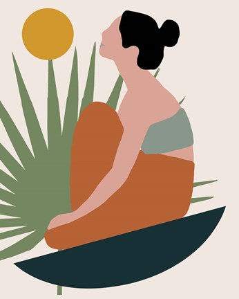 Framed Peace + Strength I Print