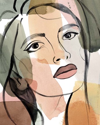 Framed Earthly Angels II Print