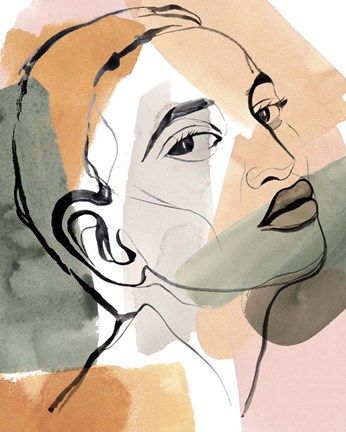 Framed Earthly Angels IV Print