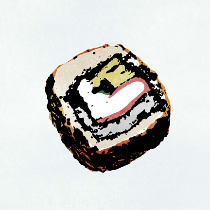 Framed Sushi Style IV Print