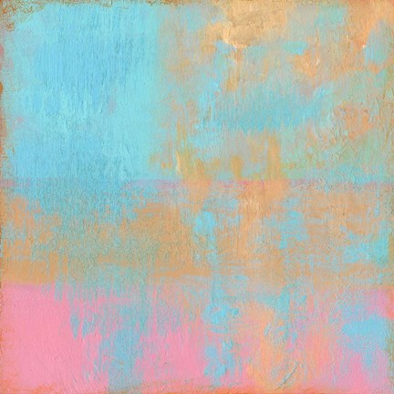 Framed Day Glow Pastel II Print