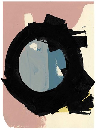 Framed Zen Abstract I Print