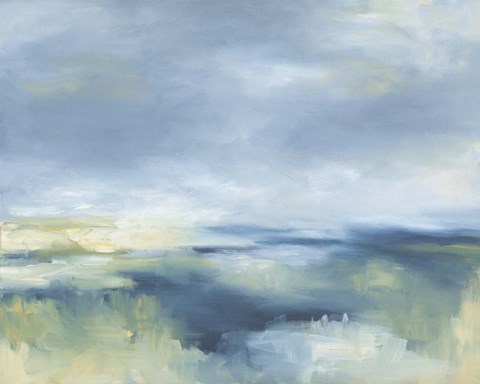 Framed Coastal Blues Print