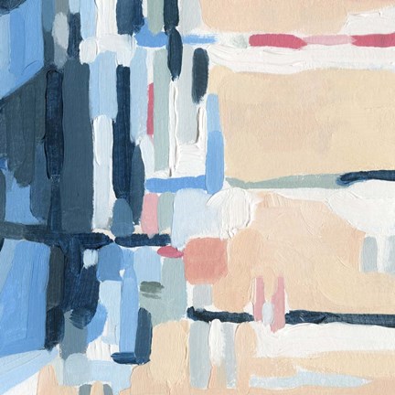 Framed Summer Abstraction III Print