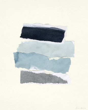 Framed Seaside Color Study III Print