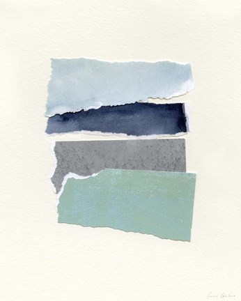 Framed Seaside Color Study IV Print